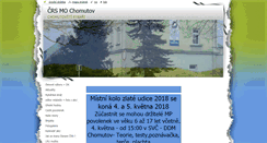 Desktop Screenshot of crs-chomutov.cz